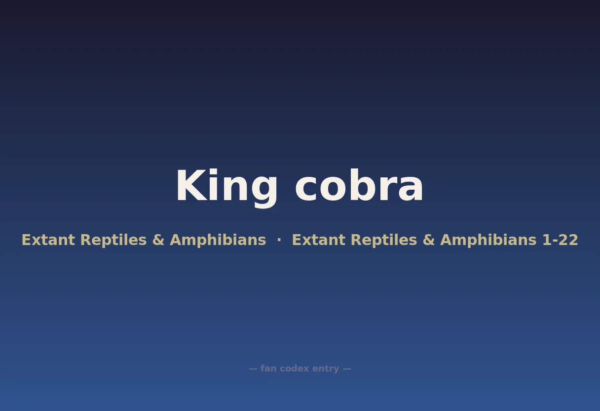 King cobra