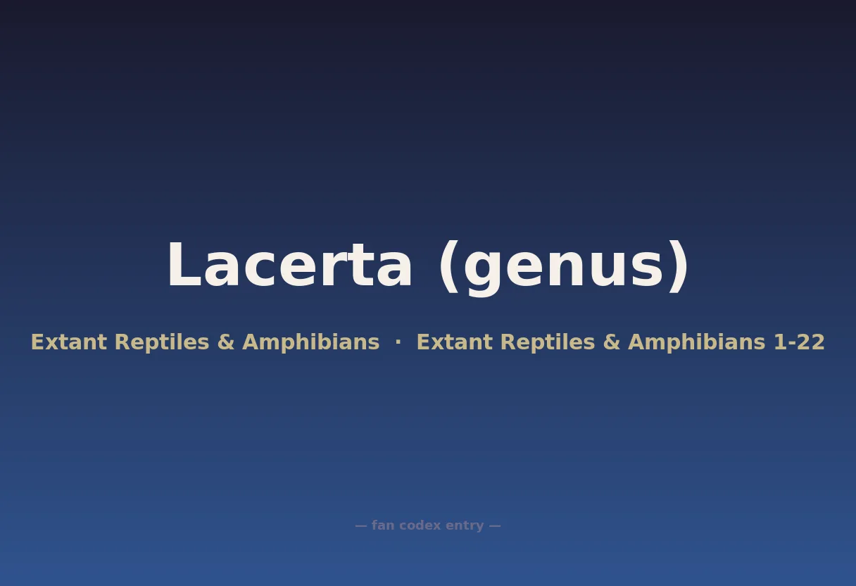 Lacerta (genus)